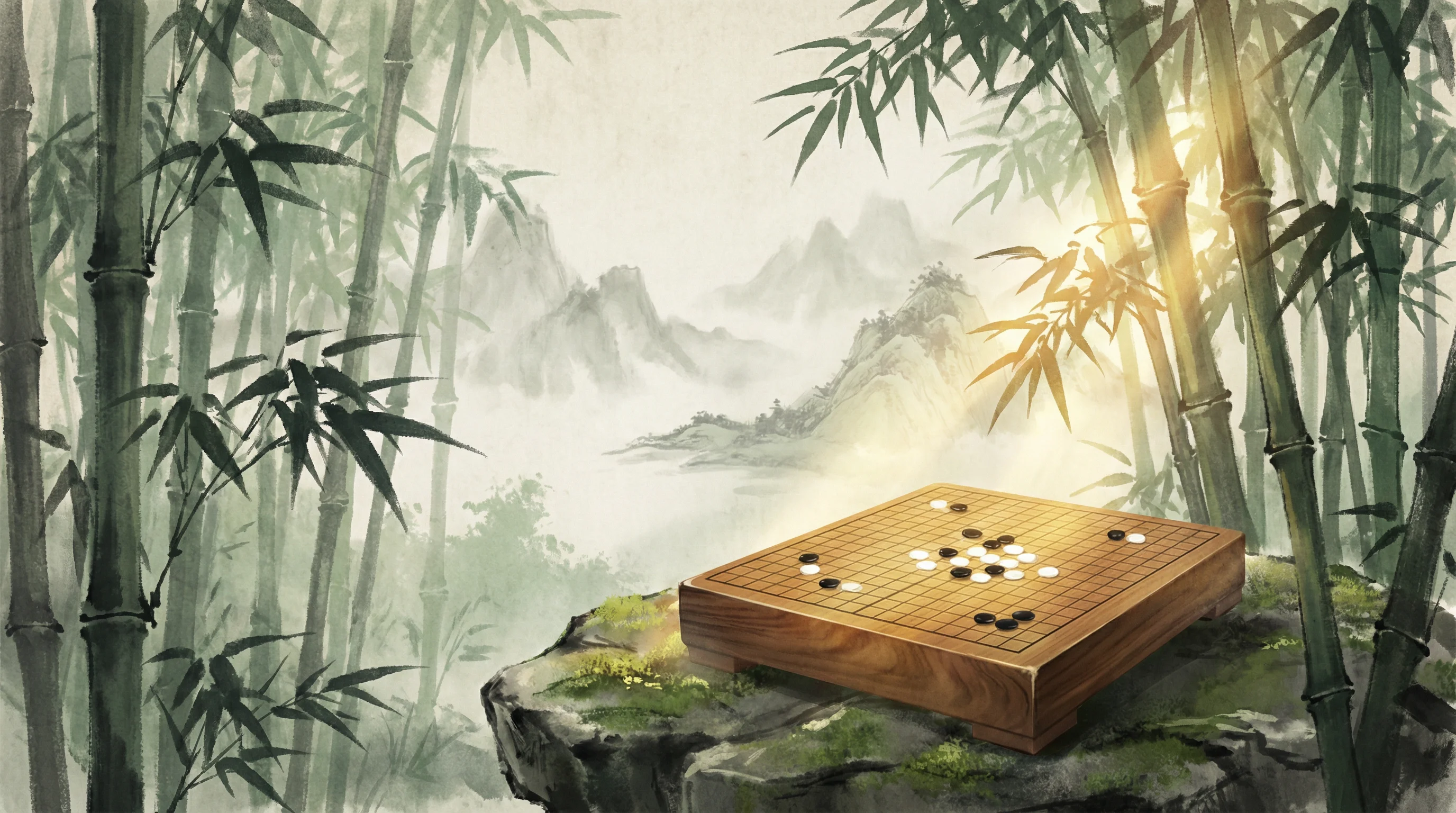 竹林隐士围棋道场 开元棋牌 全景